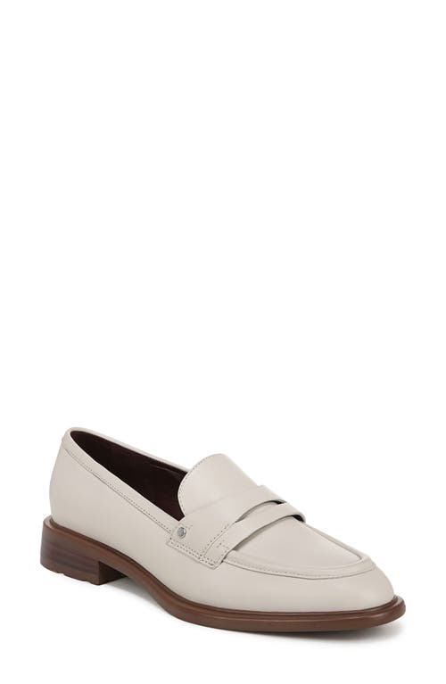 Edith Penny Loafer in White
