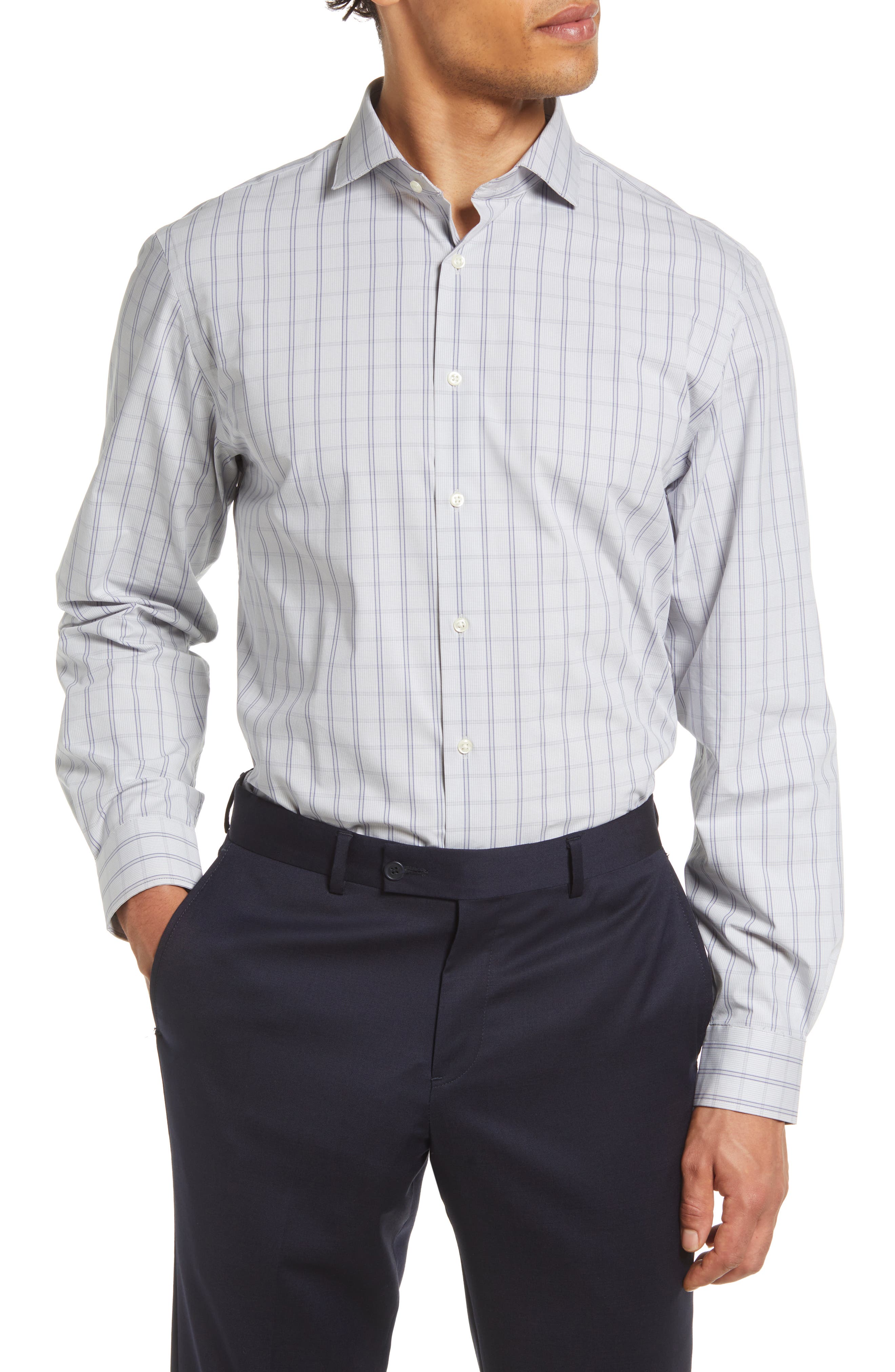 nordstrom traditional fit dress shirt 