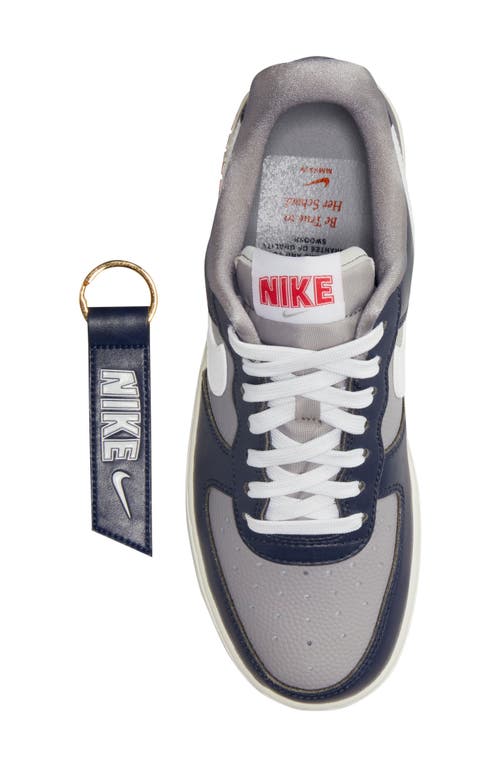 Shop Nike Air Force 1 '07 Se Basketball Sneaker In College Navy/white/pewter