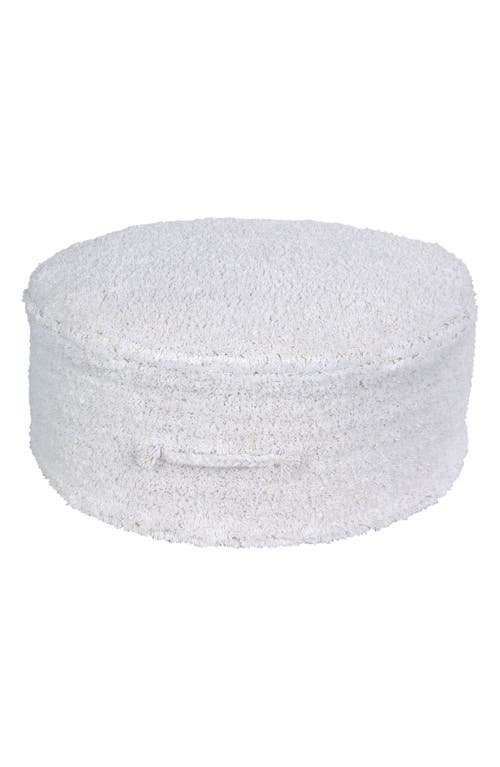 Lorena Canals Chill Pouf in Ivory White at Nordstrom