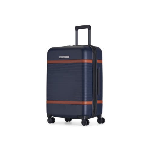 Bugatti Wellington Hardside Medium Luggage With Tsa Lock In Navy