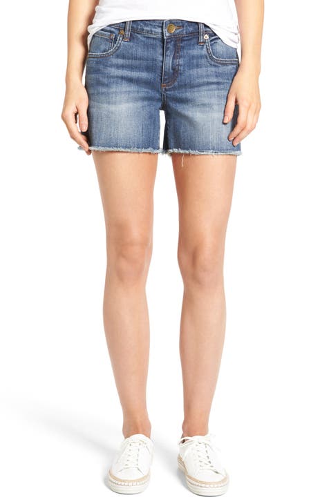 Women's Mid-Length Denim Shorts | Nordstrom