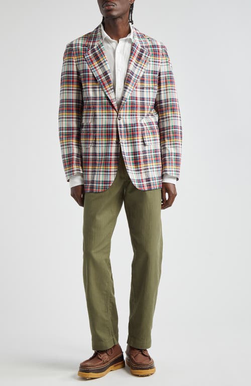 DRAKE'S DRAKE'S MK. I SEERSUCKER GAMES SPORT COAT