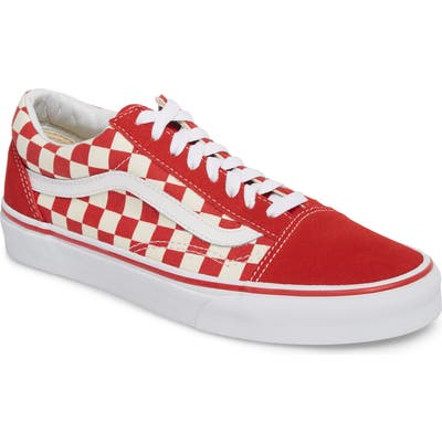 Vans Old Skool Sneaker, Red