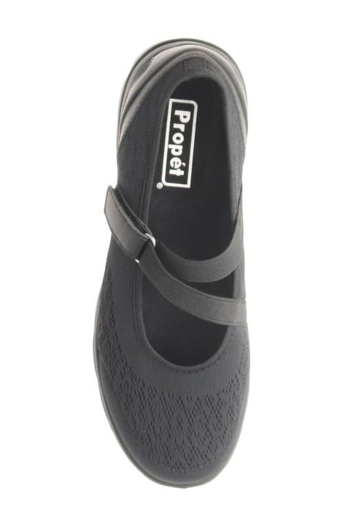 Shop Propét Travelactiv Mary Jane Sneaker In All Black