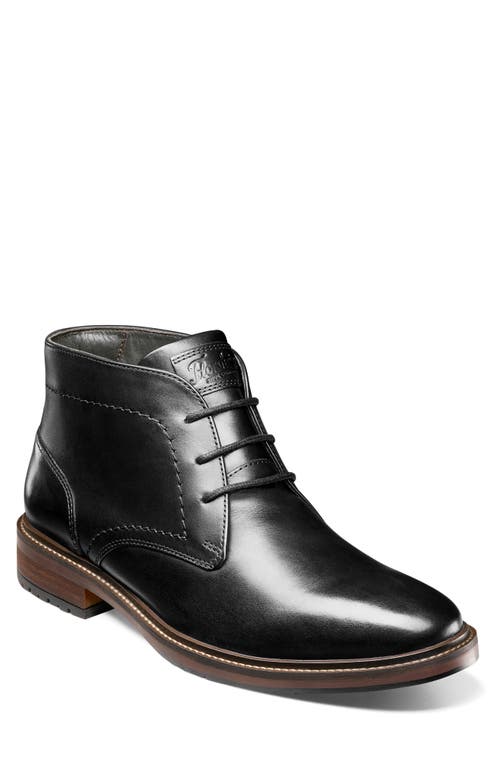 Florsheim Men's Forge Plain Toe Chukka Boot In Black