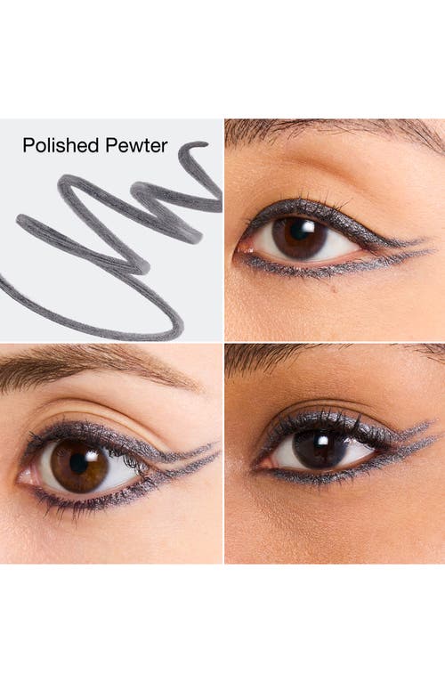 Shop Clinique High Impact Gel Tech Eyeliner In Polished Pewter