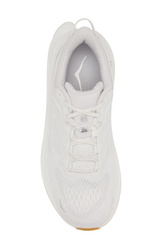 Hoka Women's Kawana 2 Low Top Trainer Sneakers In White / Nimbus Cloud