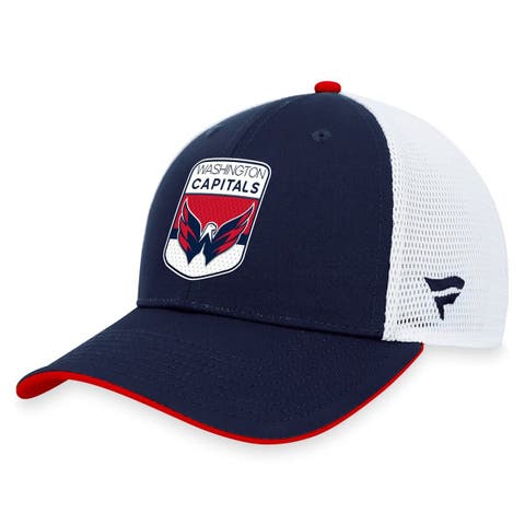 Men's Fanatics Branded White/Navy St. Louis Blues 2021 NHL Draft Authentic  Pro On Stage Trucker Snapback Hat