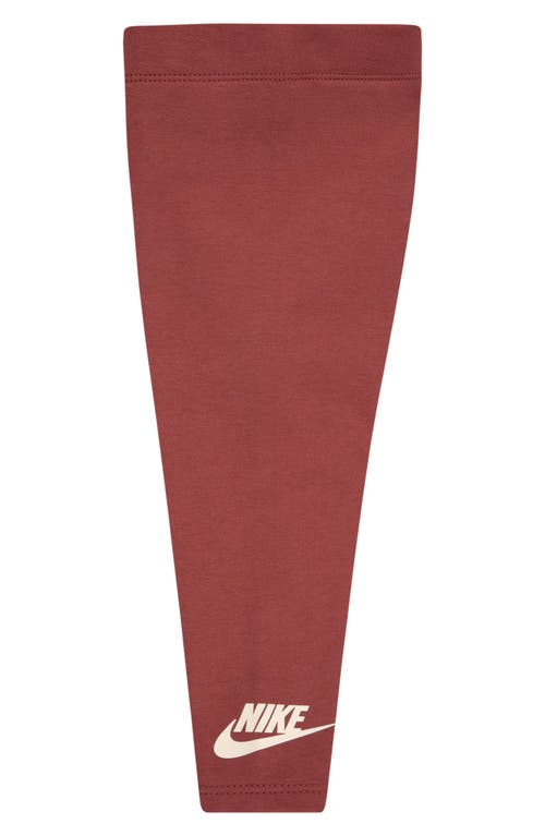 Nike Home Swoosh Home Sweatshirt & Leggings Set In Cedar