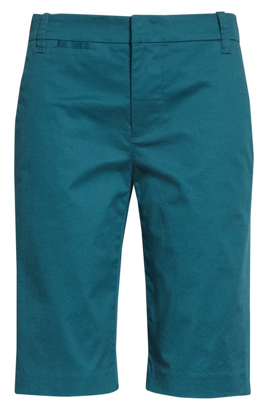 Vince Coin-pocket Cotton Bermuda Shorts In Dk Blue Waltz