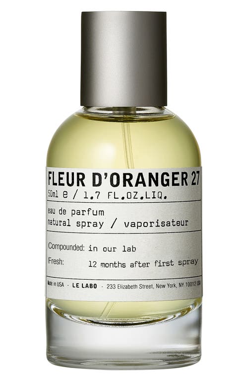 Le Labo Fleur d'Oranger 27 Eau de Parfum at Nordstrom