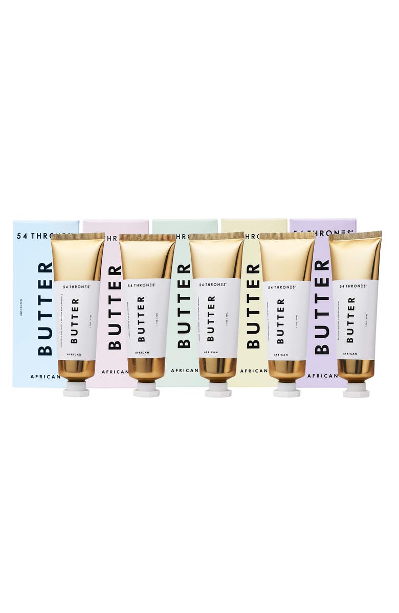 54 THRONES Full Size African Beauty Butter Set, Main, color, NO COLOR
