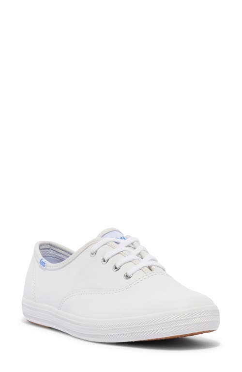 Keds Champion Sneaker White Leather at Nordstrom,
