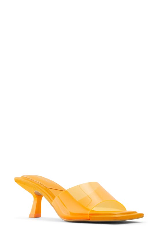 Aldo Cassilia Slide Sandal In Orange