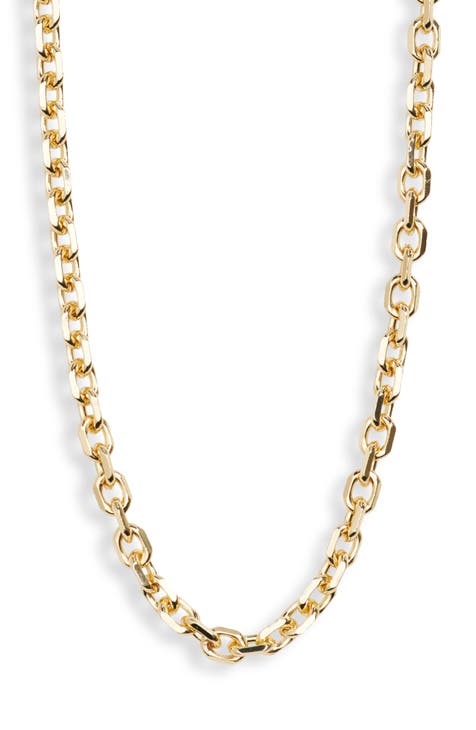 Demifine Diamond-Cut Cable Chain Necklace