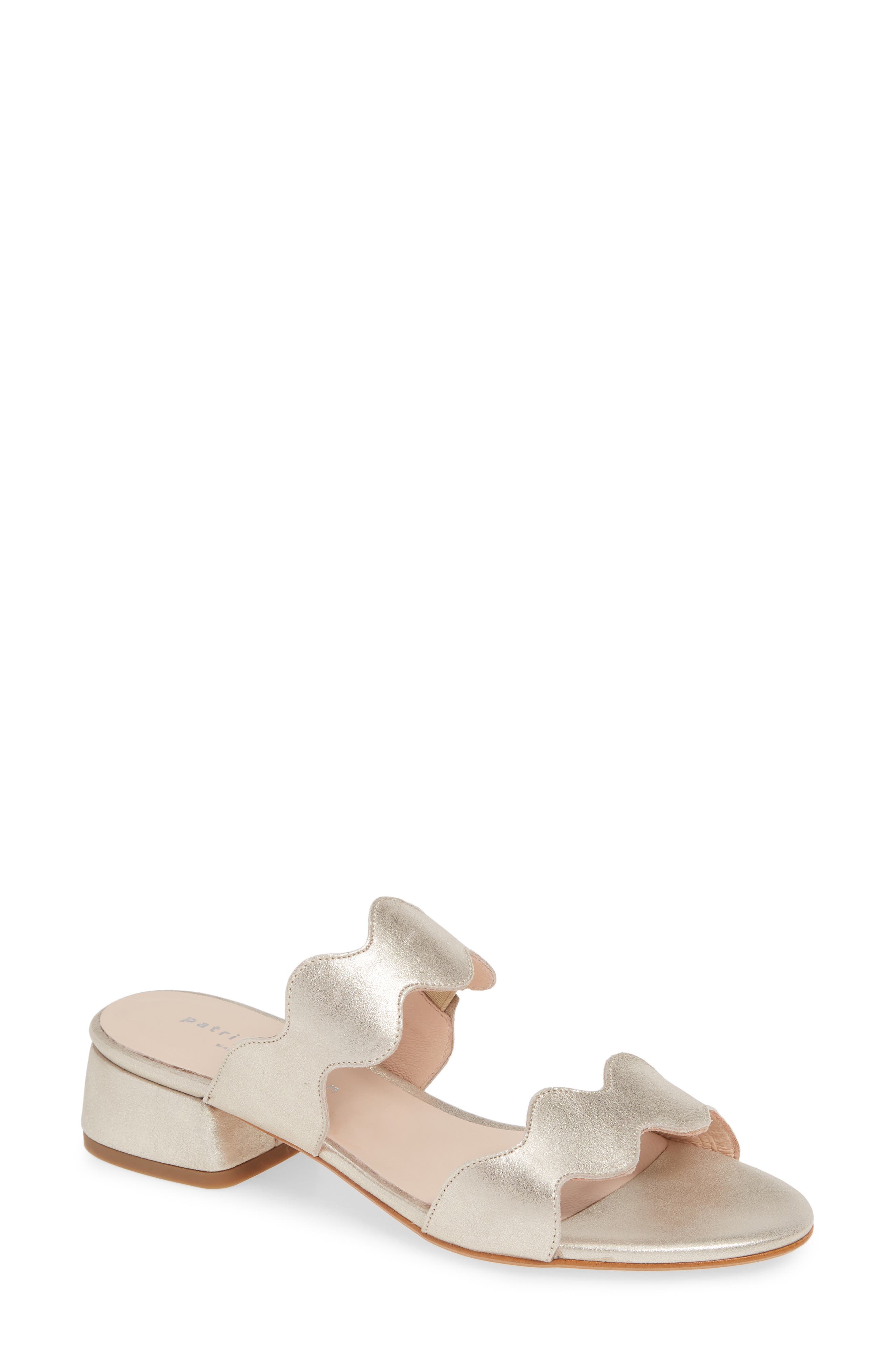 Patricia Green Bali Slide Sandal, Metallic