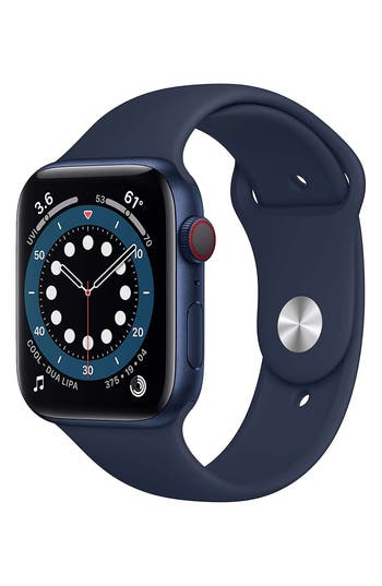 Apple 44mm Series 6 Gps + Cellular  Watch® In Blue