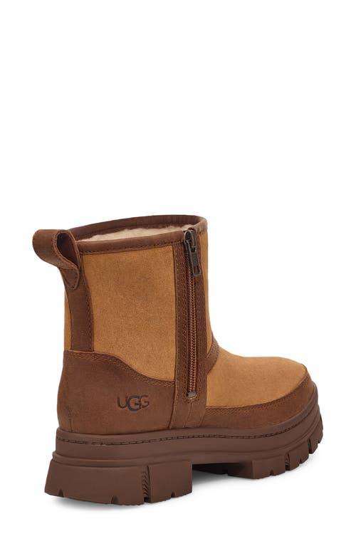 Shop Ugg(r) Ashton Zip Waterproof Boot In Chestnut