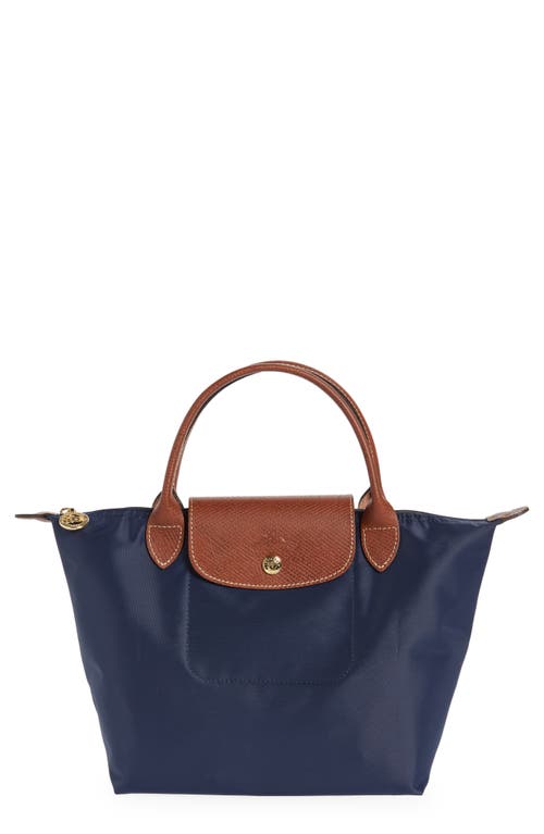 Longchamp 'Mini Le Pliage' Handbag in Marine at Nordstrom