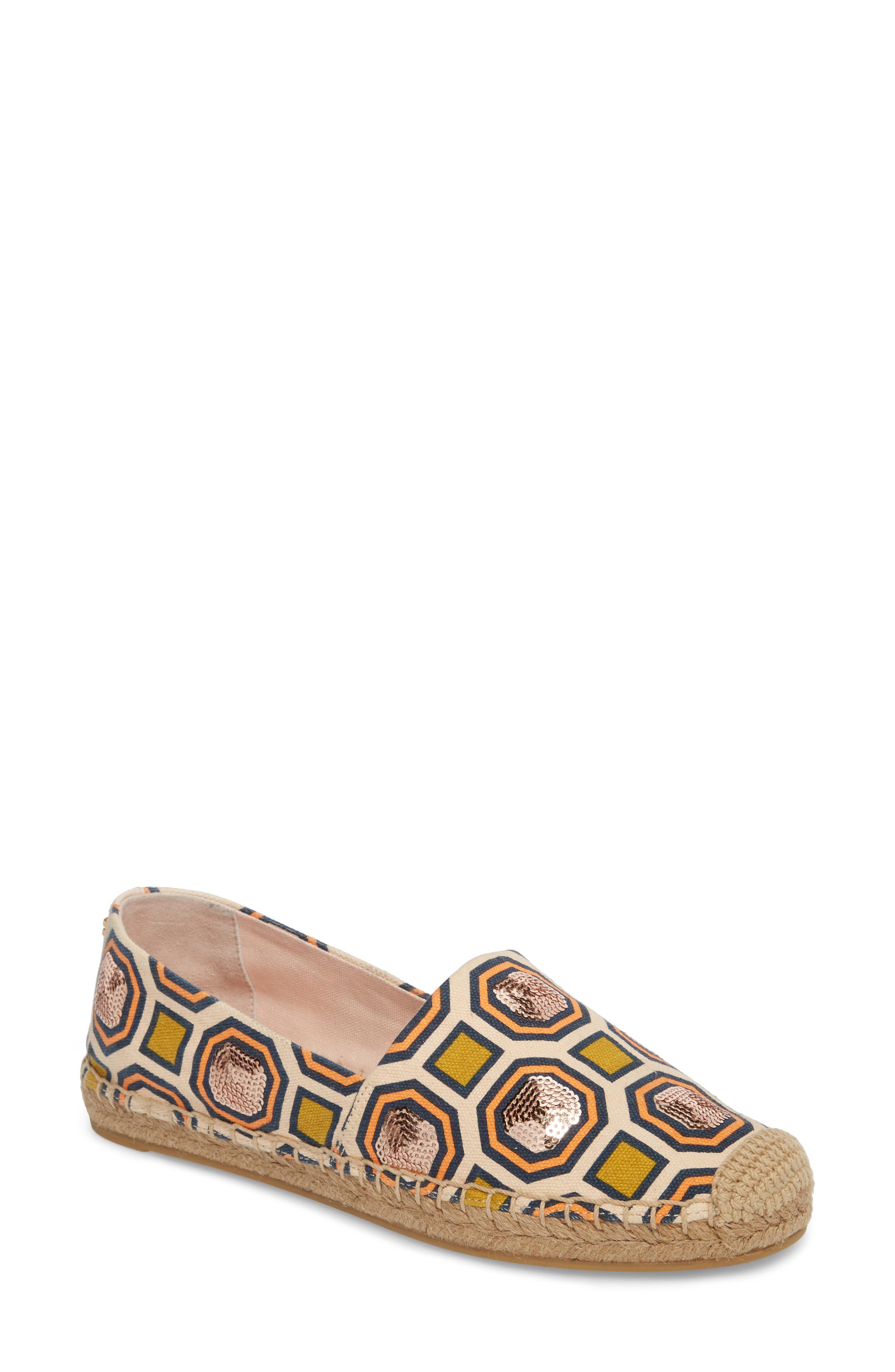 tory burch sequin flats