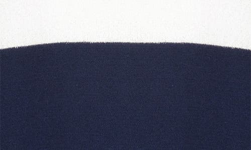 Brooks Brothers Stripe Cotton Crewneck Sweater In Terrynvywtstripe