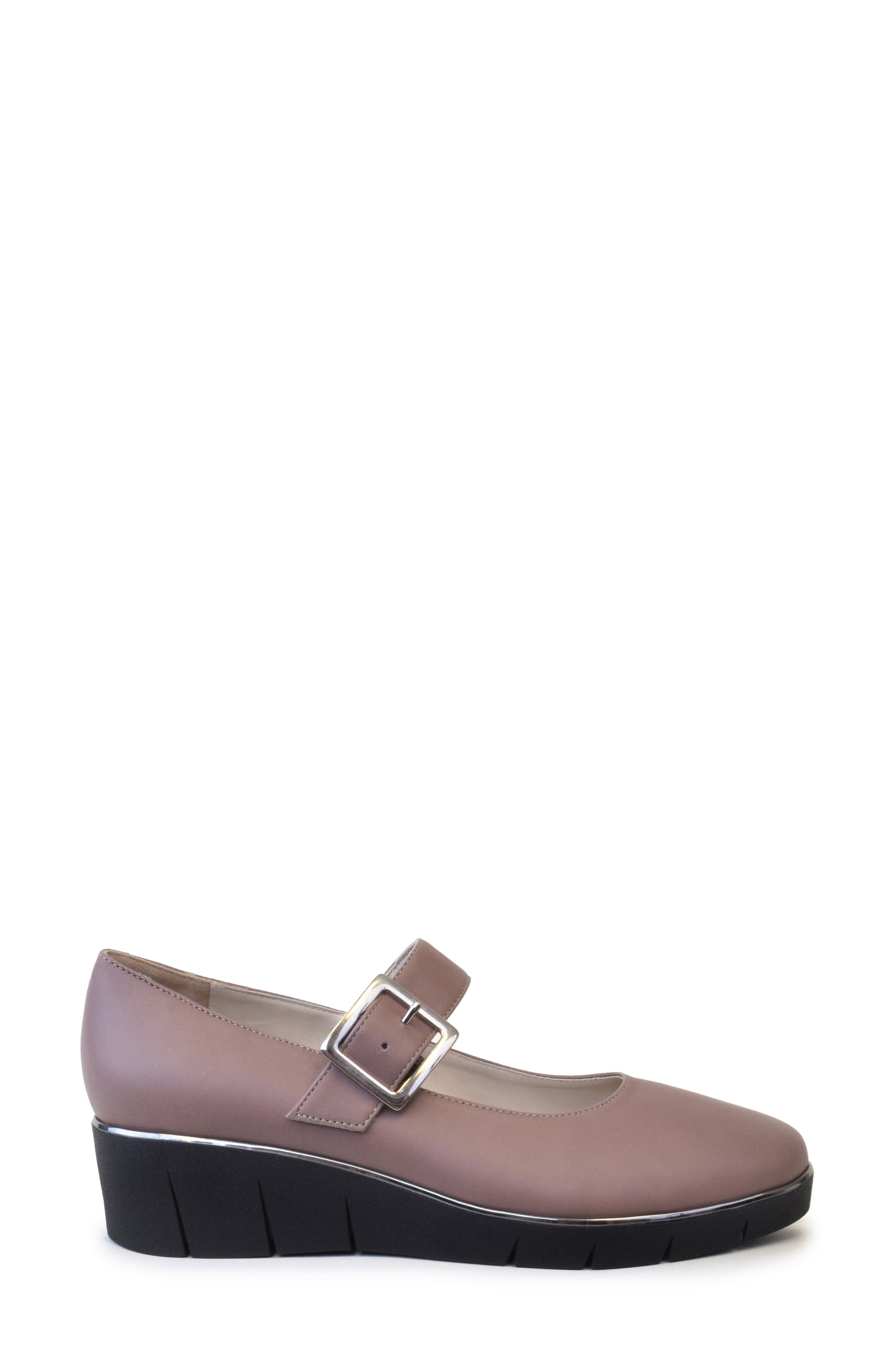 platform mary janes brown