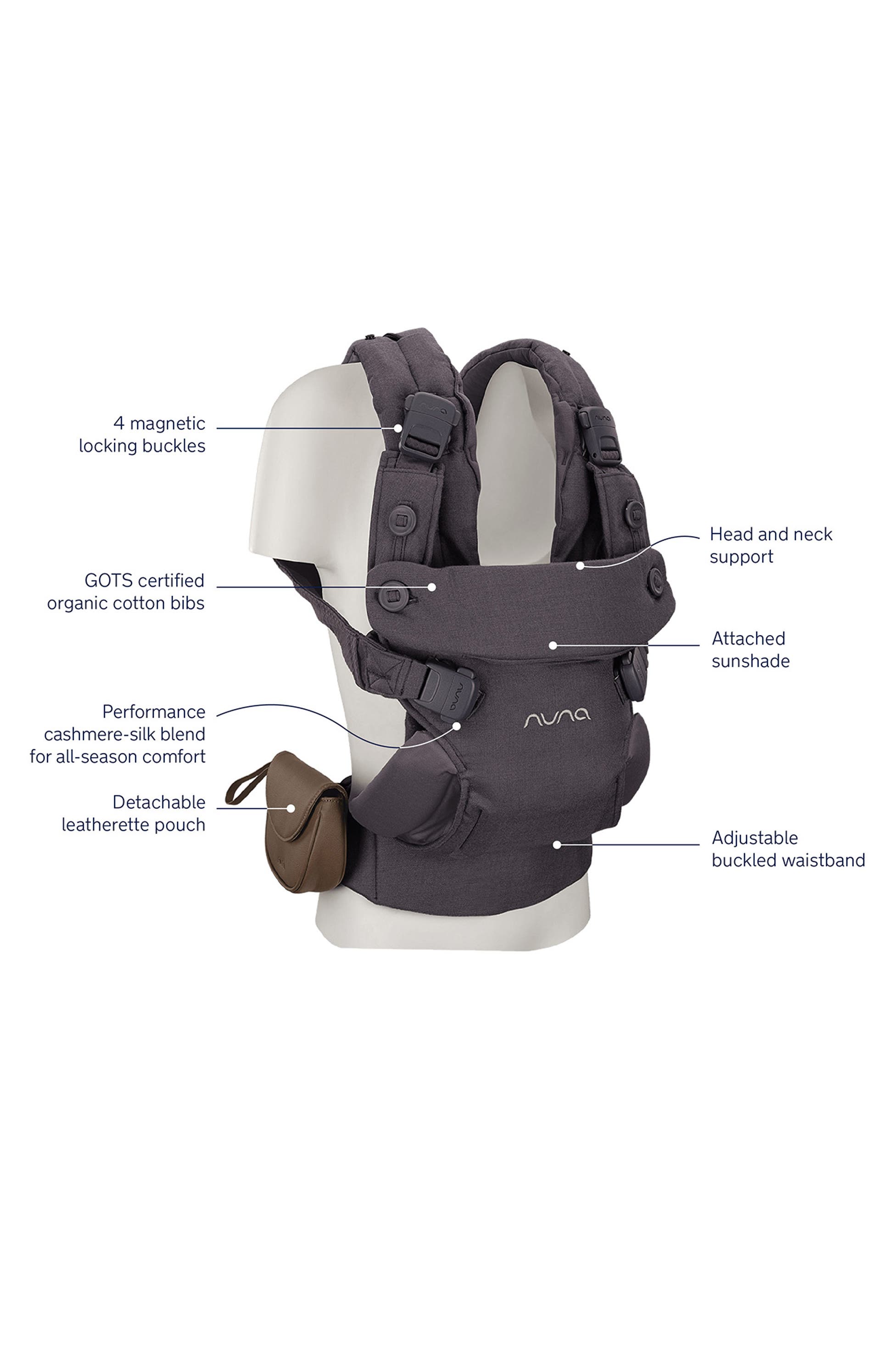 CUDL<sup>™</sup> Luxe Clik 4-In-1 Baby Carrier