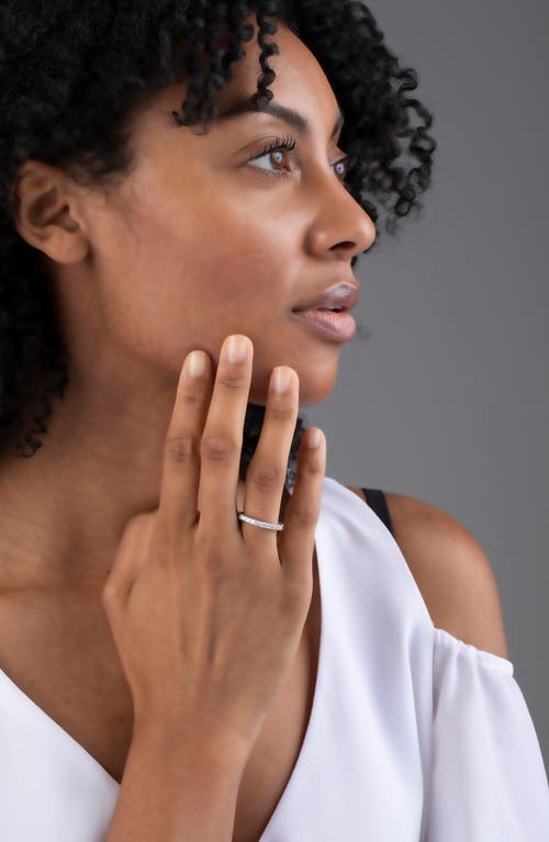 Bony Levy Audrey Diamond Eternity Band In 18k White Gold