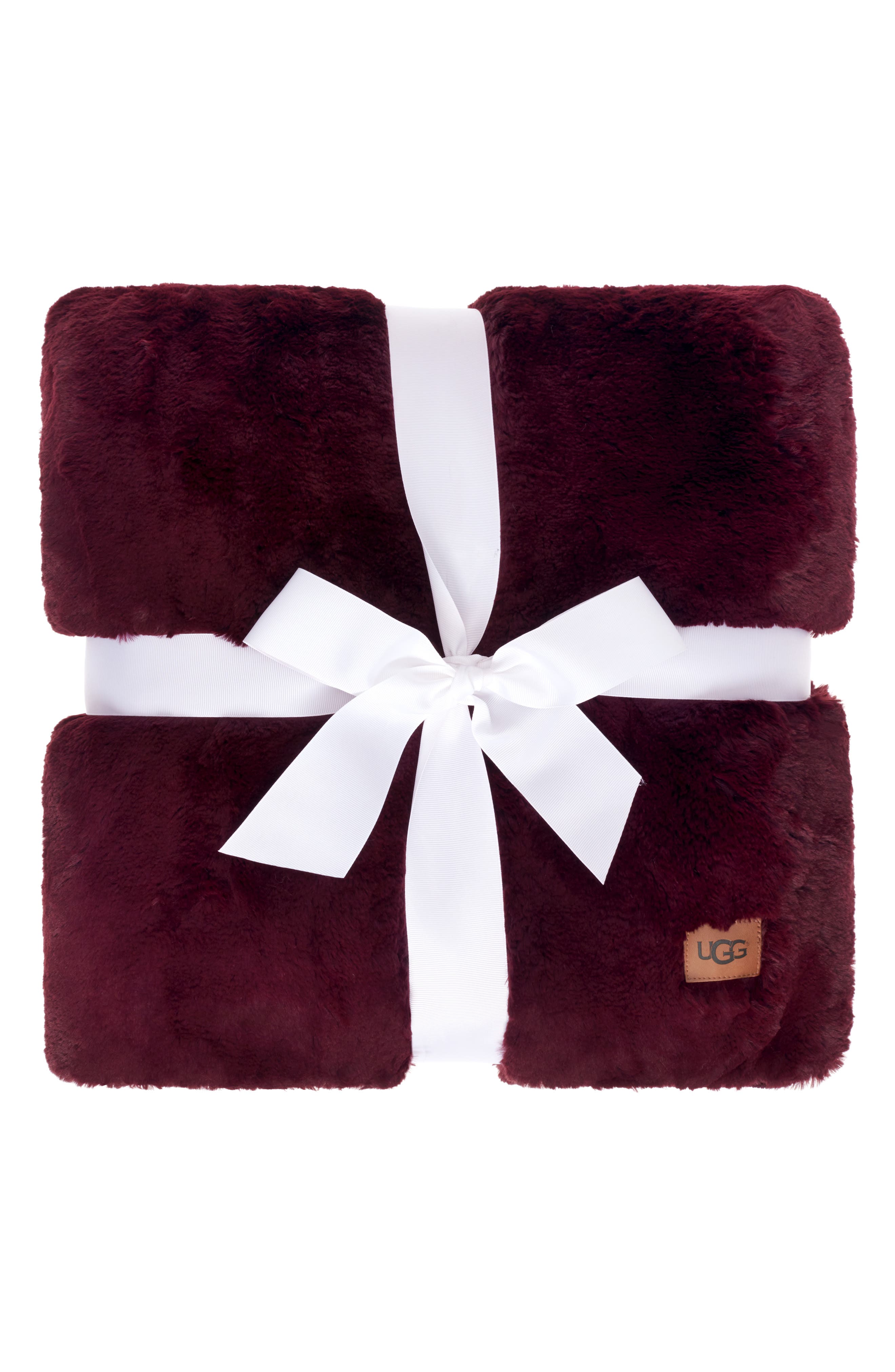 little burgundy ugg