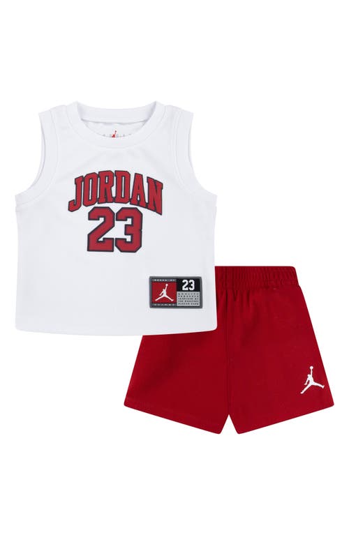 Jordan 23 Jersey & Shorts Set Gym Red at Nordstrom,