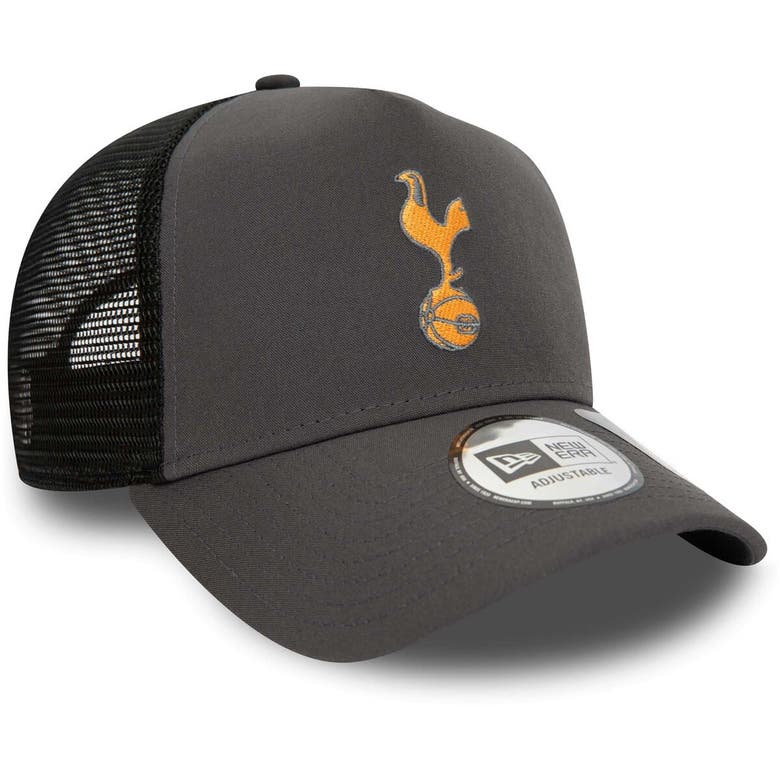 Shop New Era Gray Tottenham Hotspur Essential Repreve 9forty Trucker Adjustable Hat
