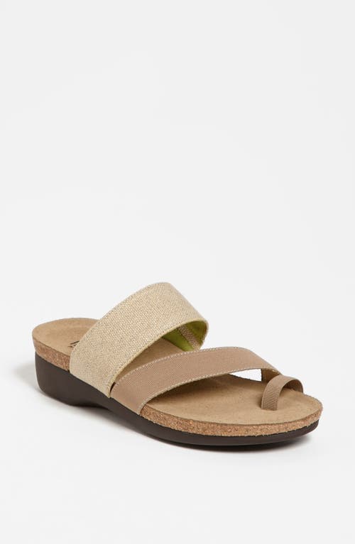 Munro Aries Sandal - Multiple Widths Available Natural at Nordstrom,