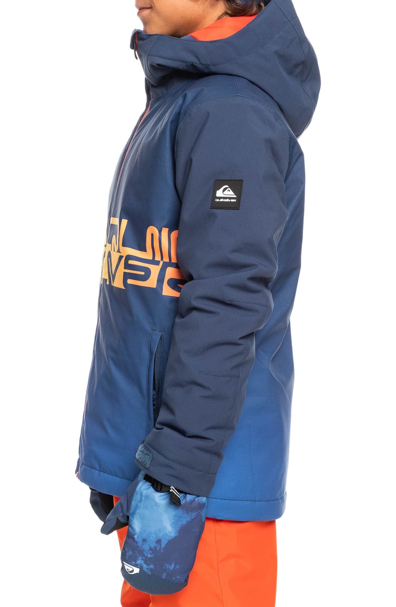 Quiksilver Childrens Mission Engineered Youth Jacket Snow 