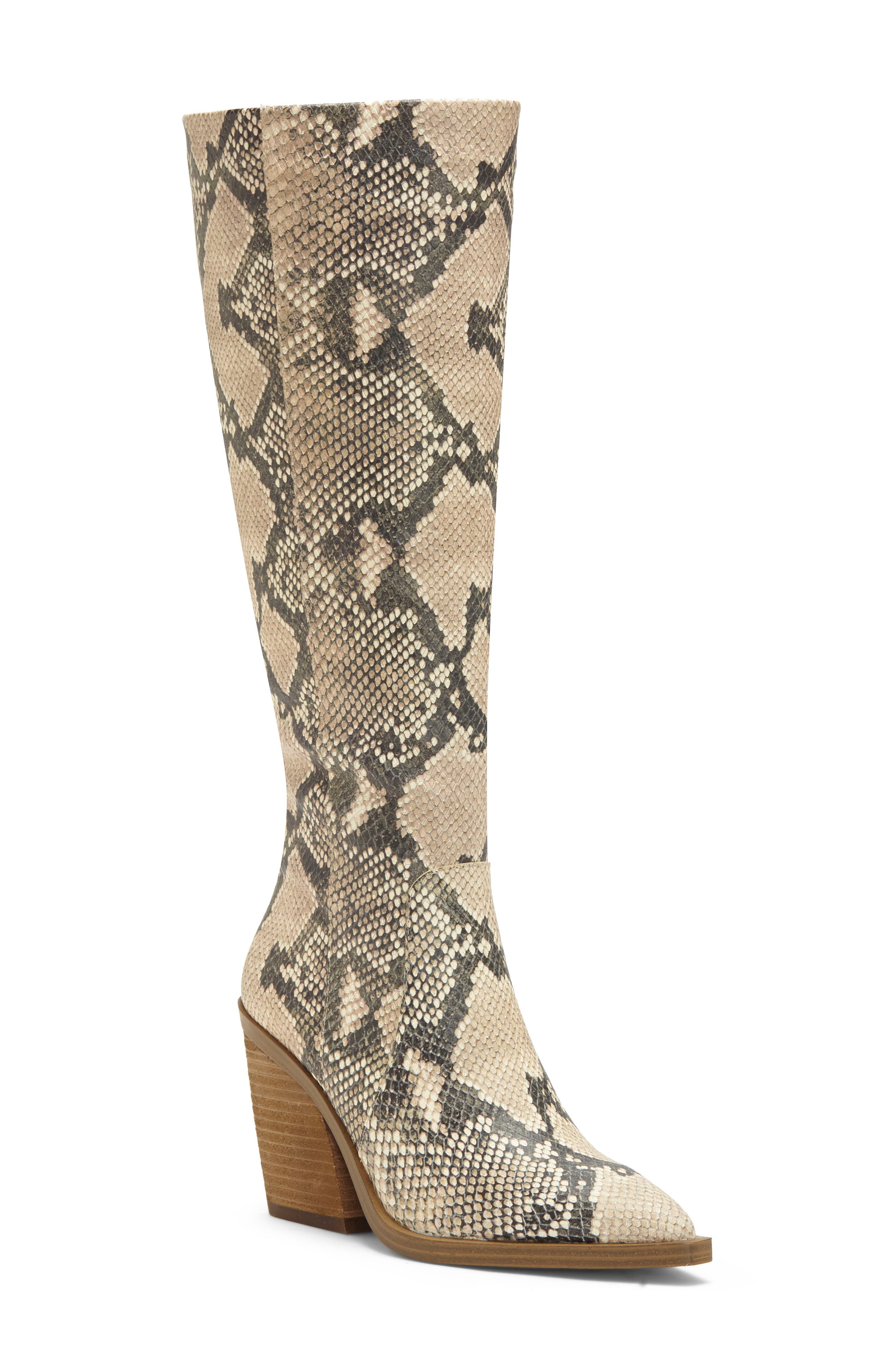 vince camuto knee high boots