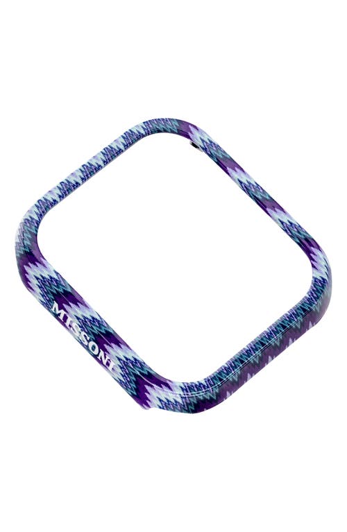 Missoni Zigzag 41mm Apple Watch® Cover In Multi Purple