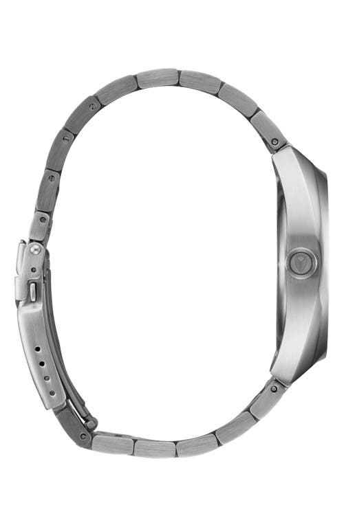 Shop Nixon Mullet Bracelet Watch, 38mm In Silver/teal