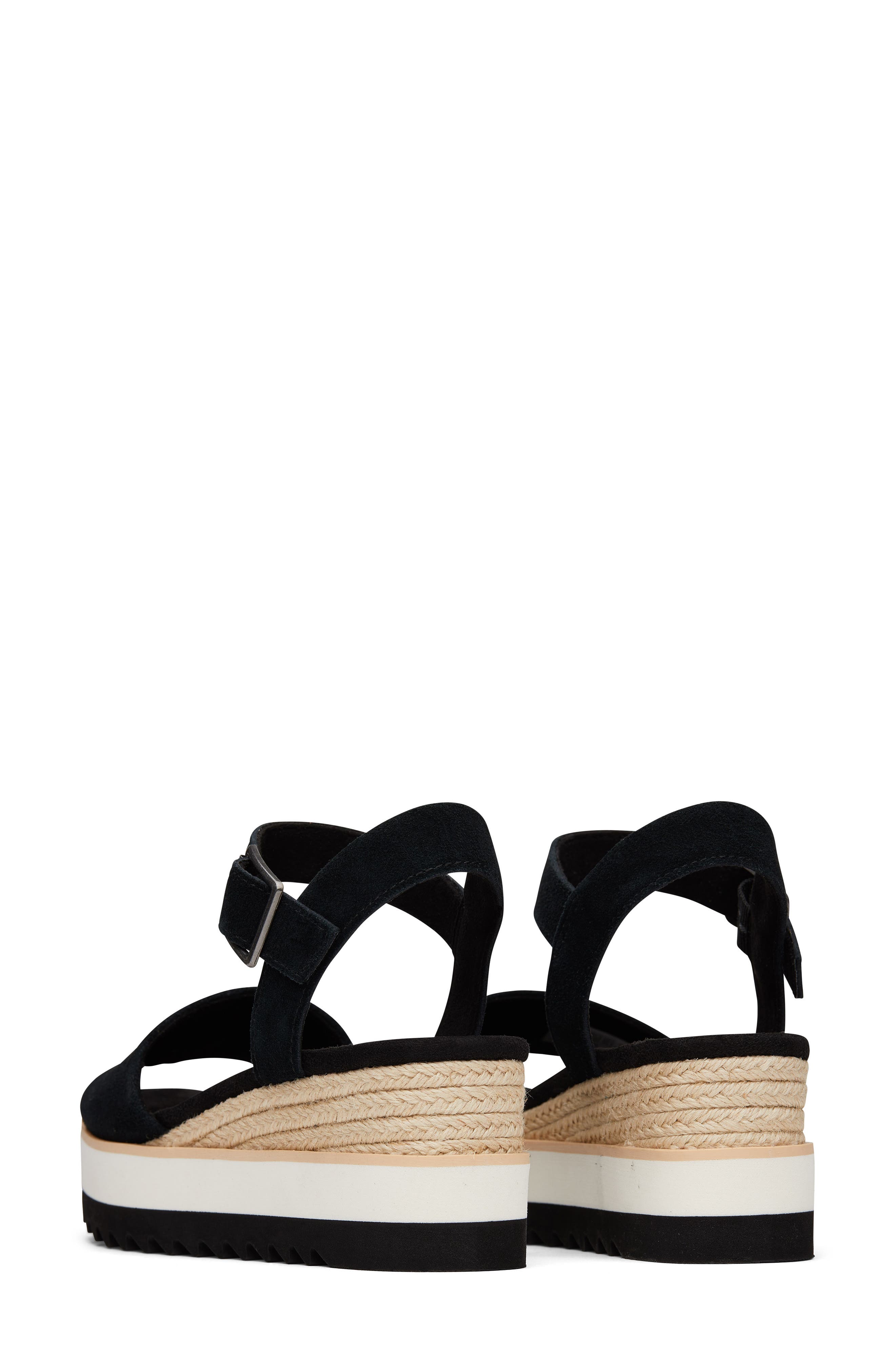 TOMS Diana Platform Wedge Sandal (Women) Nordstrom