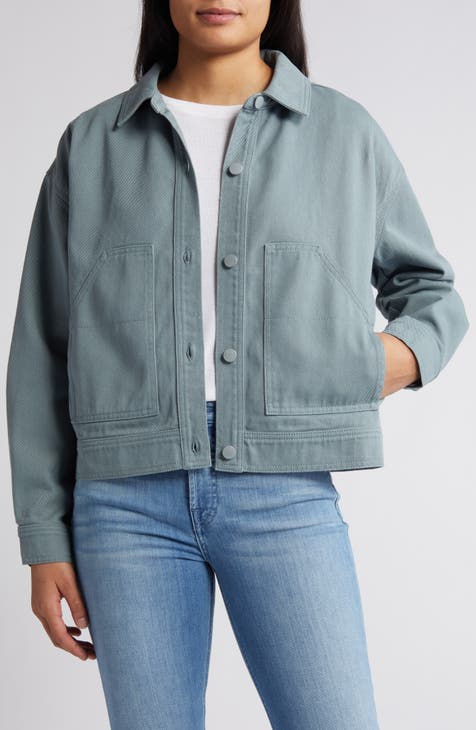 cotton twill womens | Nordstrom jacket
