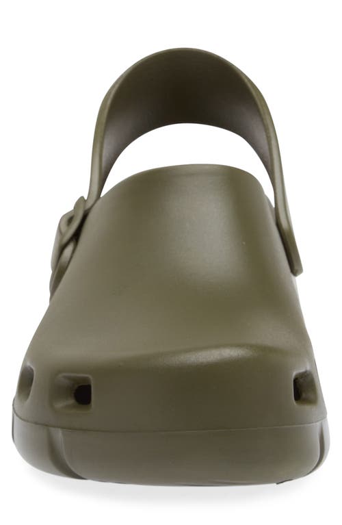 Birkenstock Birki Flow Clog In Khaki