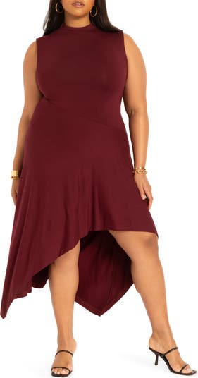 High low jersey sales dress