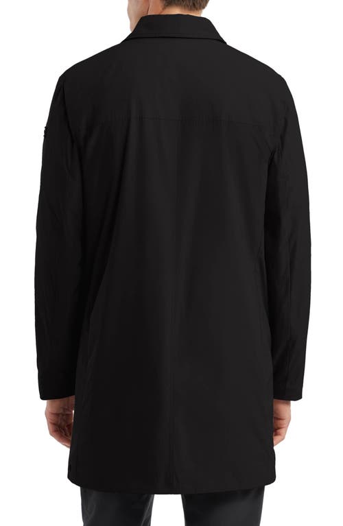 Hunter Castle Cloak Water Repellent Jacket In Black