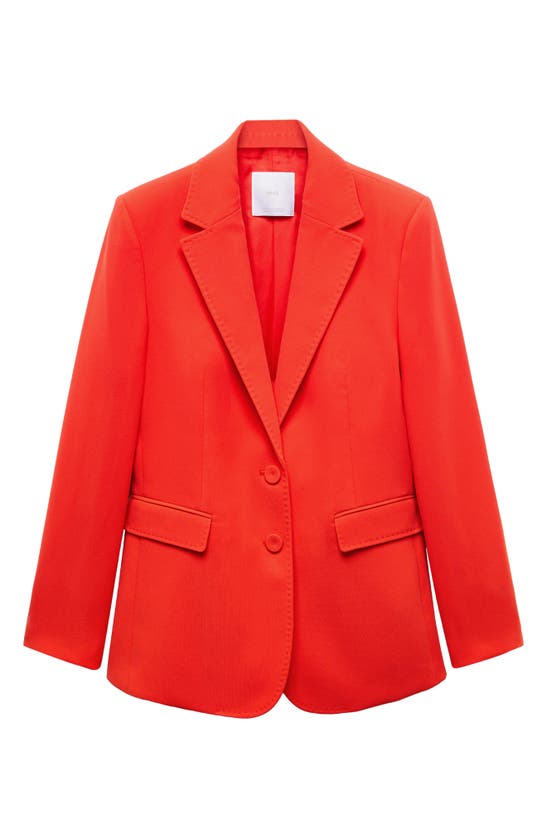 MANGO MANGO STRAIGHT FIT SUIT BLAZER