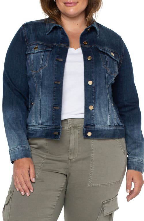 Liverpool Los Angeles Classic Denim Jacket in Glenrock at Nordstrom, Size 3X