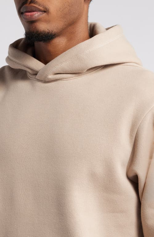 Shop Bp. Fleece Hoodie In Tan Thread