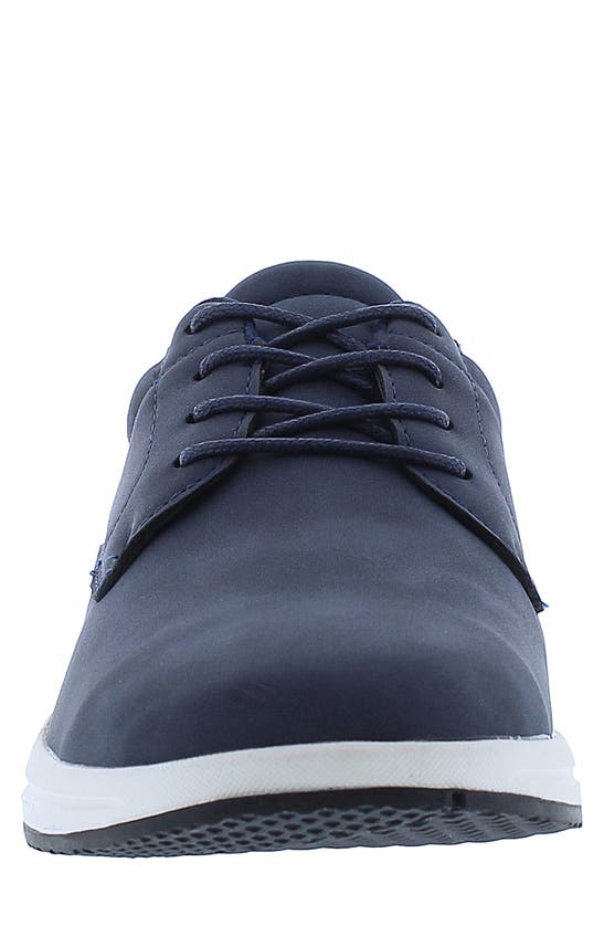 English Laundry Caleb Leather Derby Sneaker In Navy