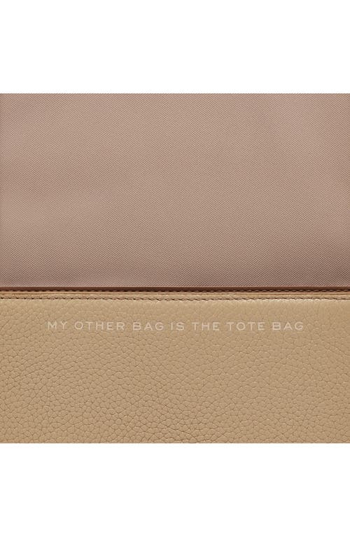 Shop Marc Jacobs The Mini Leather Crossbody Bag In Camel