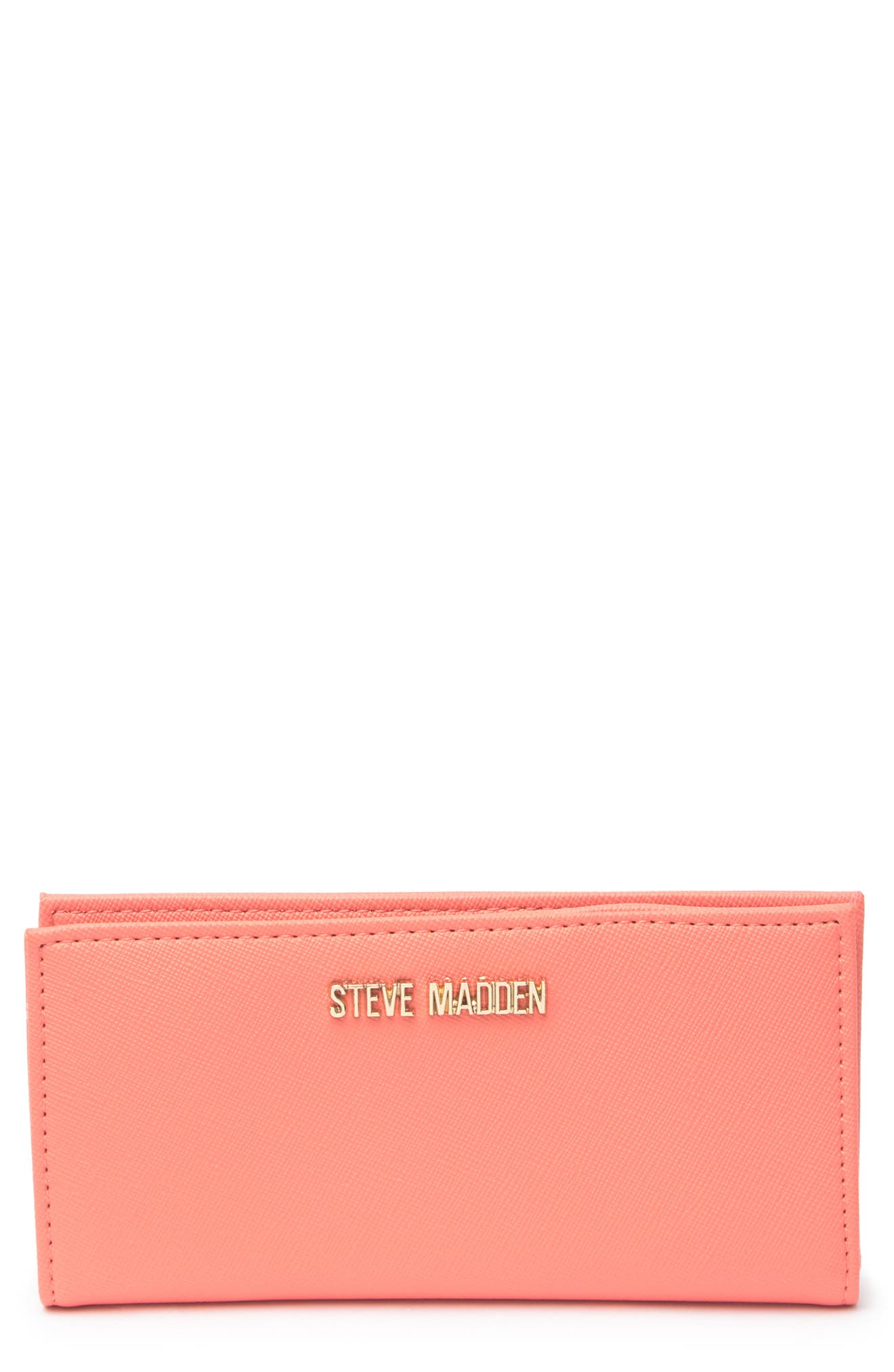 pink steve madden wallet