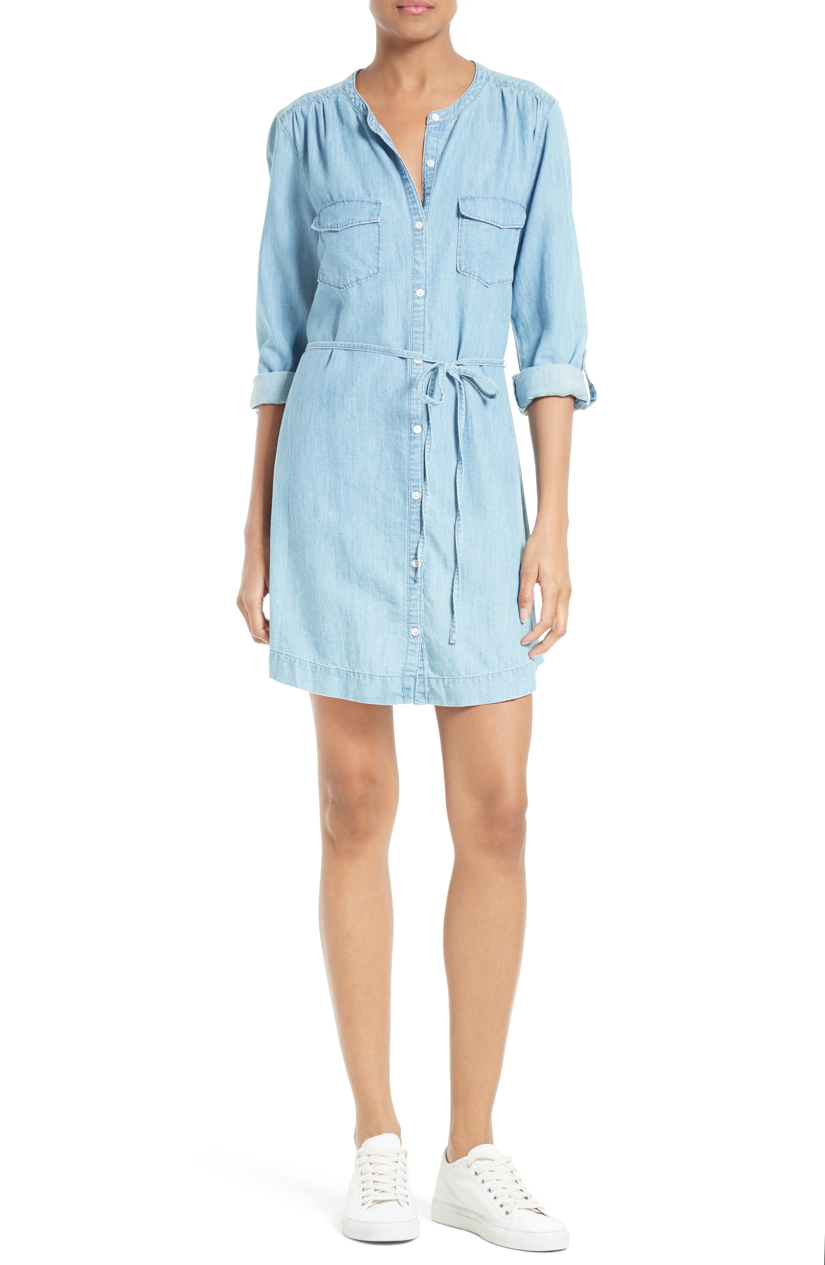 joie chambray dress