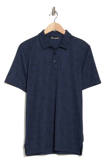 Travismathew Warmer Tides Polo In Total Eclipse